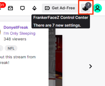 Locate The &Quot;Frankerfacez&Quot; Button And Click On It.