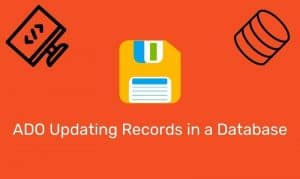 Ado Updating Records In A Database