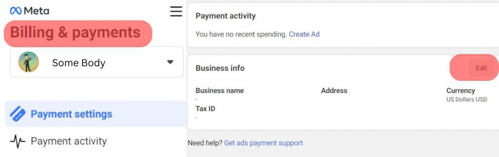 Add Tax Info To Facebook Marketplace