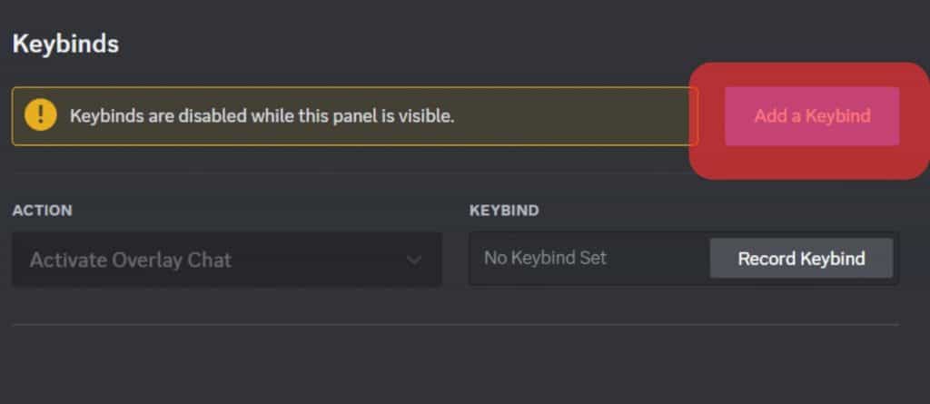 Add A Keybind