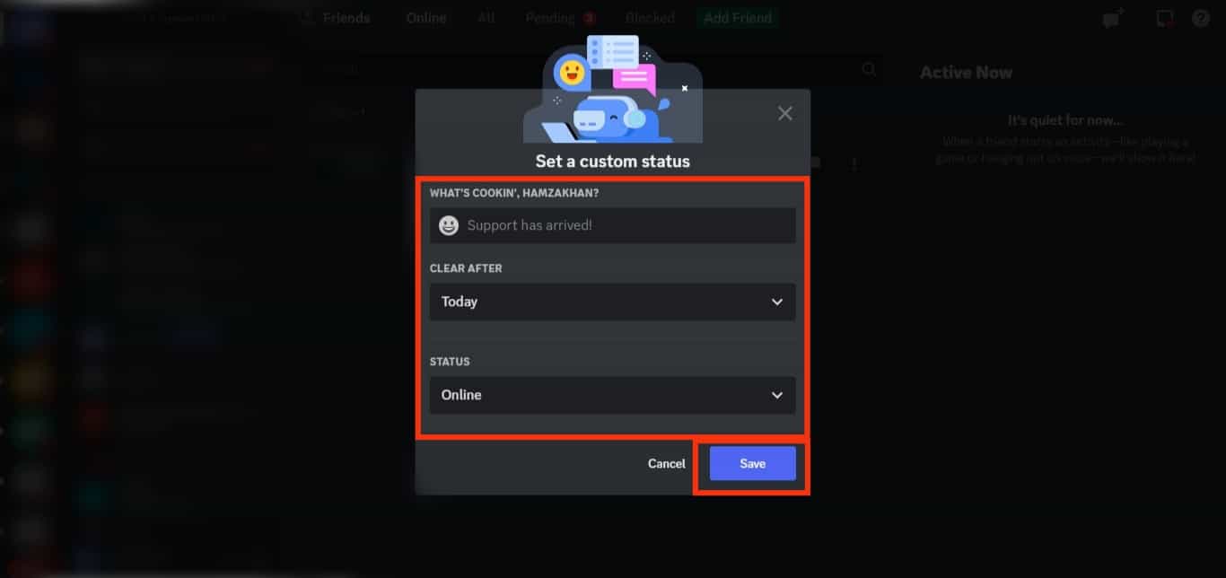 Add Custom Status And Click Save