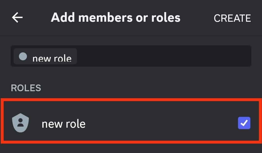 Add Members Or Roles