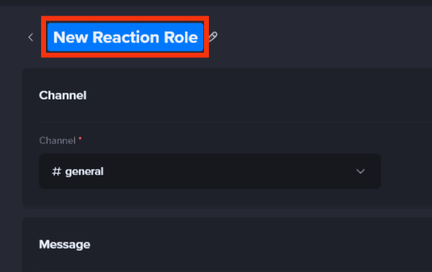 Add The Name Of The Reaction Role
