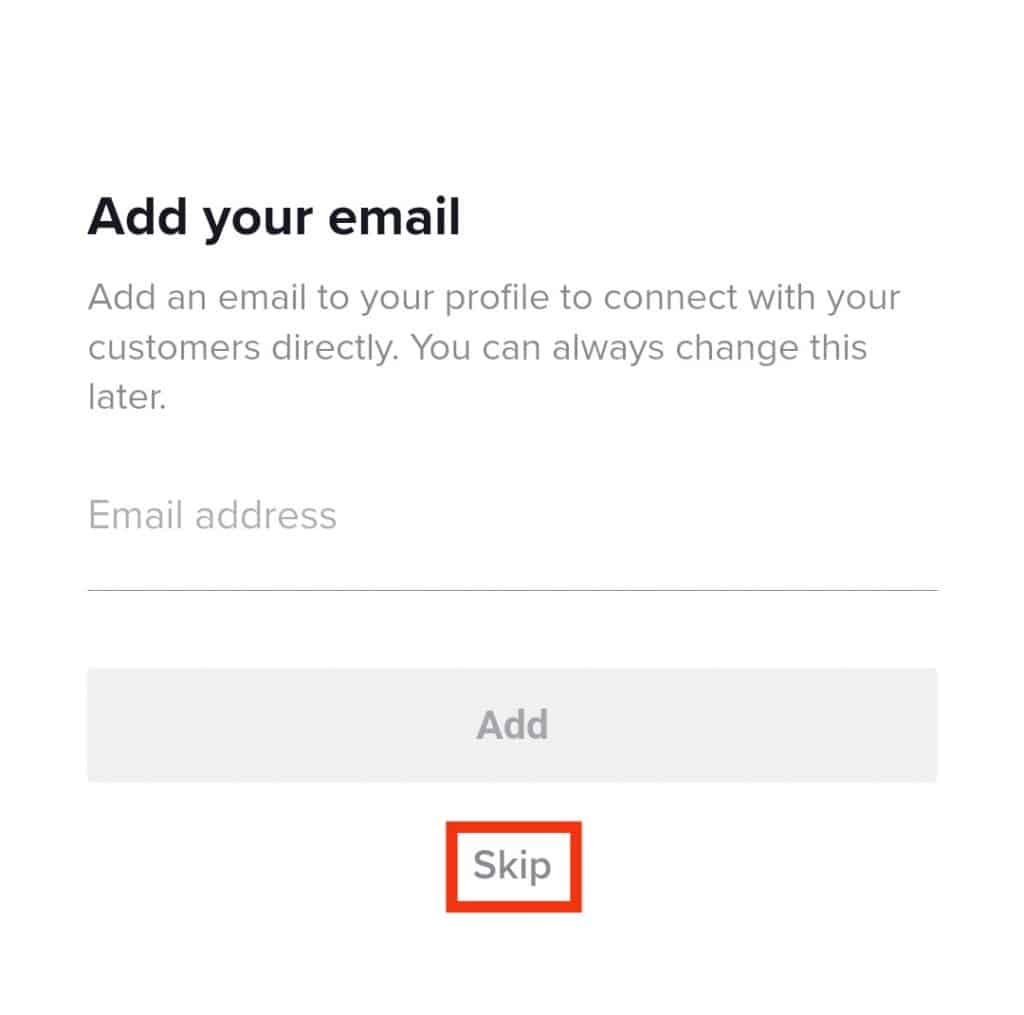 how to remove your email from tiktok bio