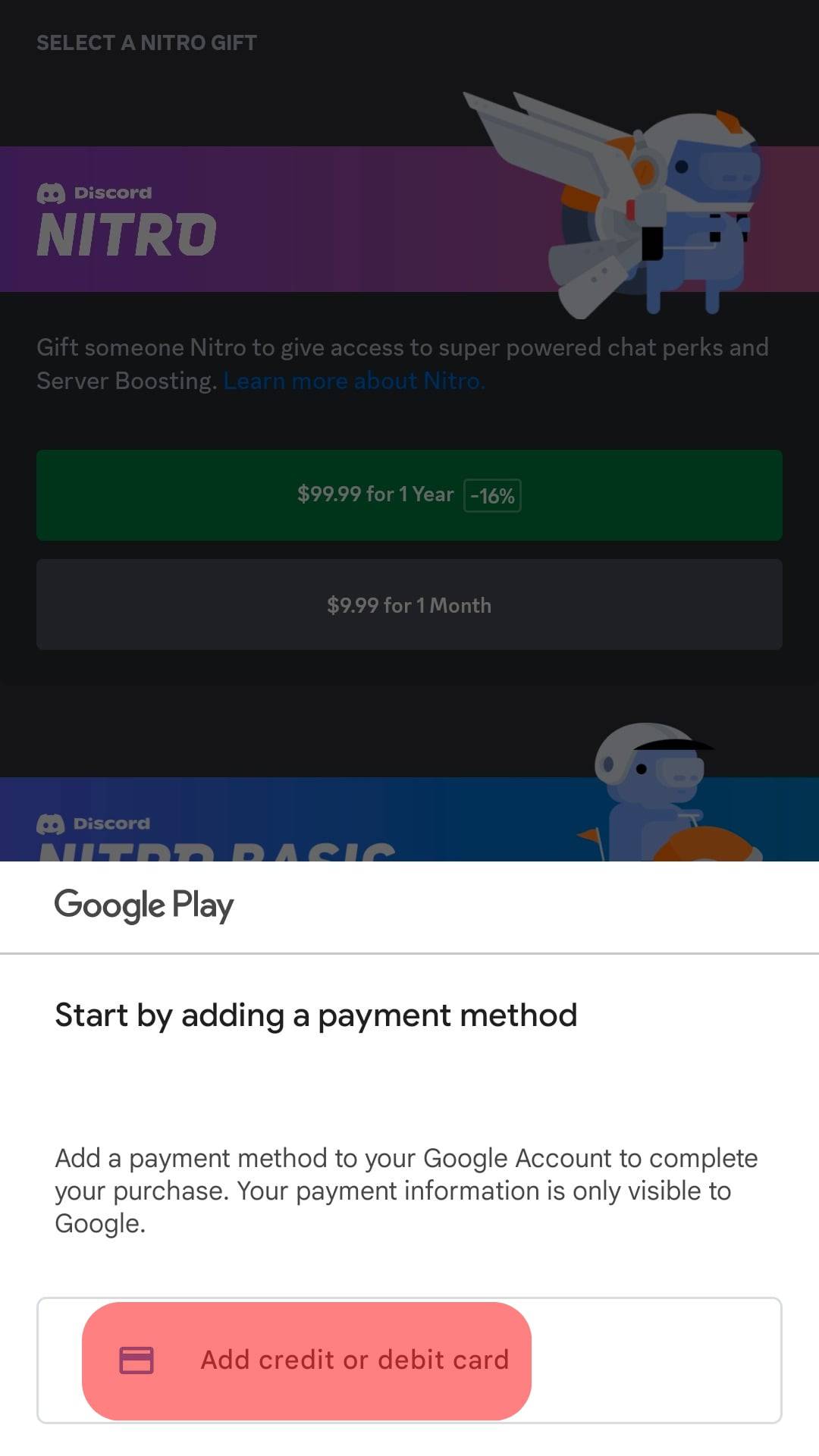 Add Your Payment Method