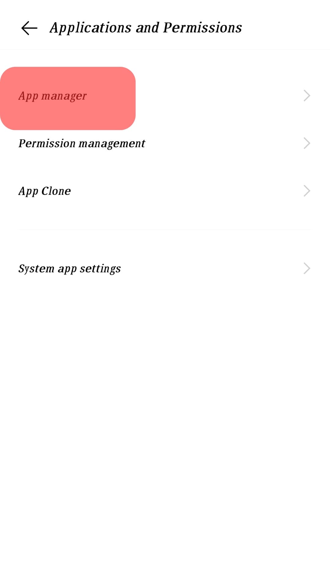 App Manager Android