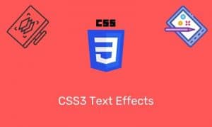 Css3 Text Effects