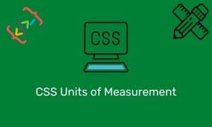 Css Units Of Measurement