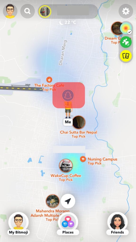 Check Your Bitmoji On Snap Map