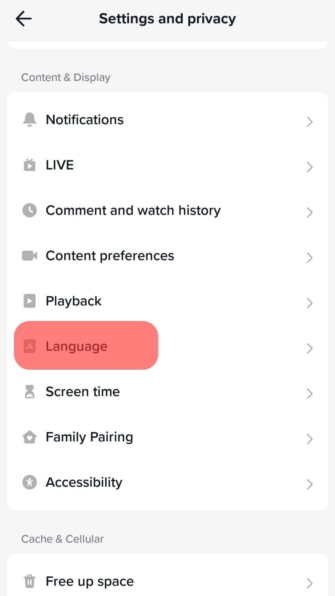 Choose Language