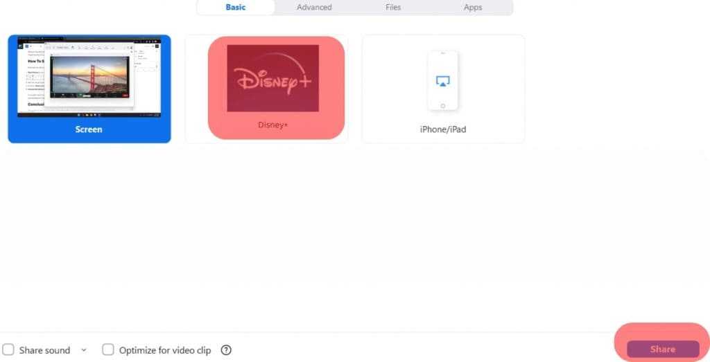 How To Share Disney Plus on Zoom ITGeared