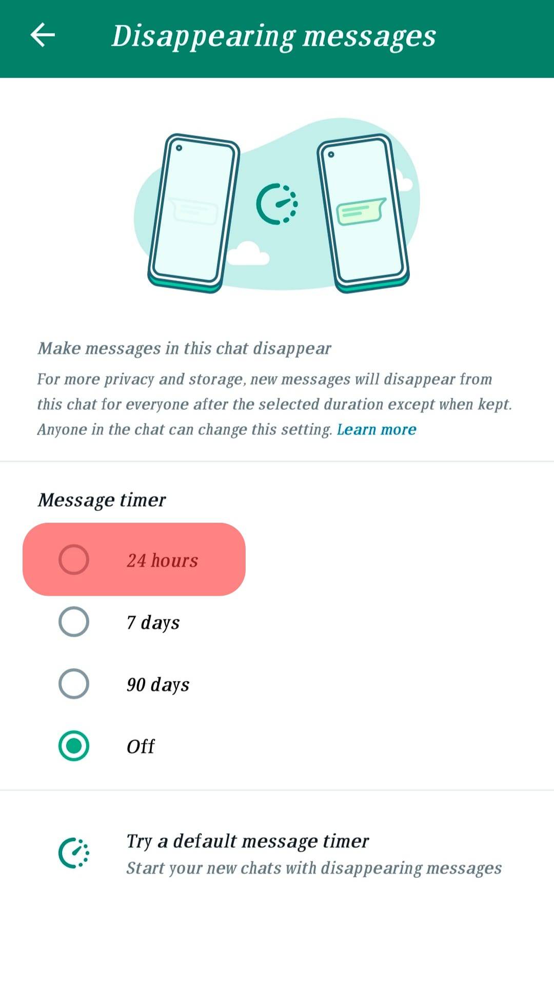 Choose The Duration