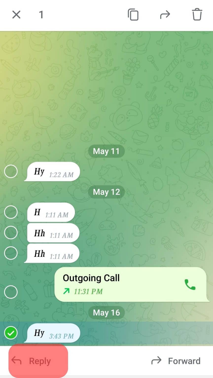 Message/reply Example Telegram How To Reply on Telegram? | ITGeared