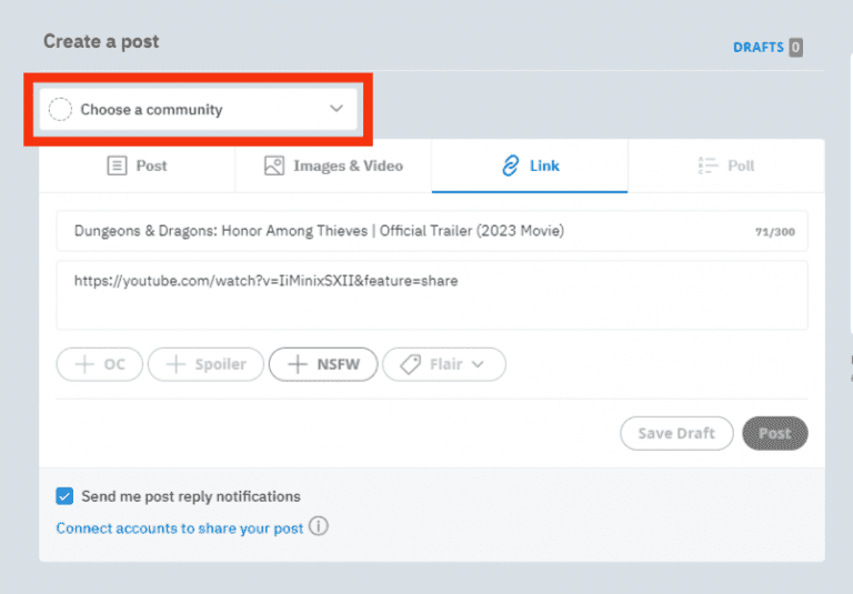 How To Post a YouTube Video on Reddit? ITGeared