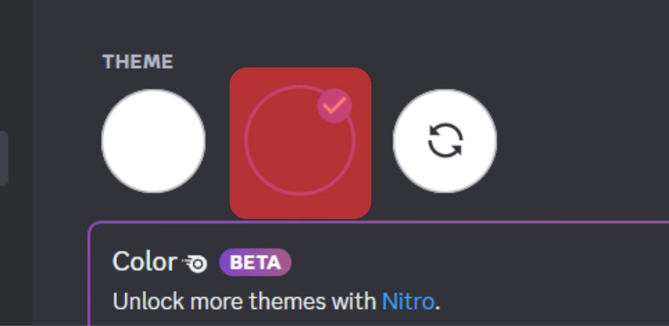 Click On Discord Dark Theme