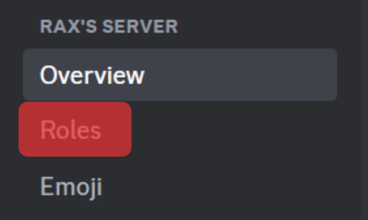 Click On Roles Discord