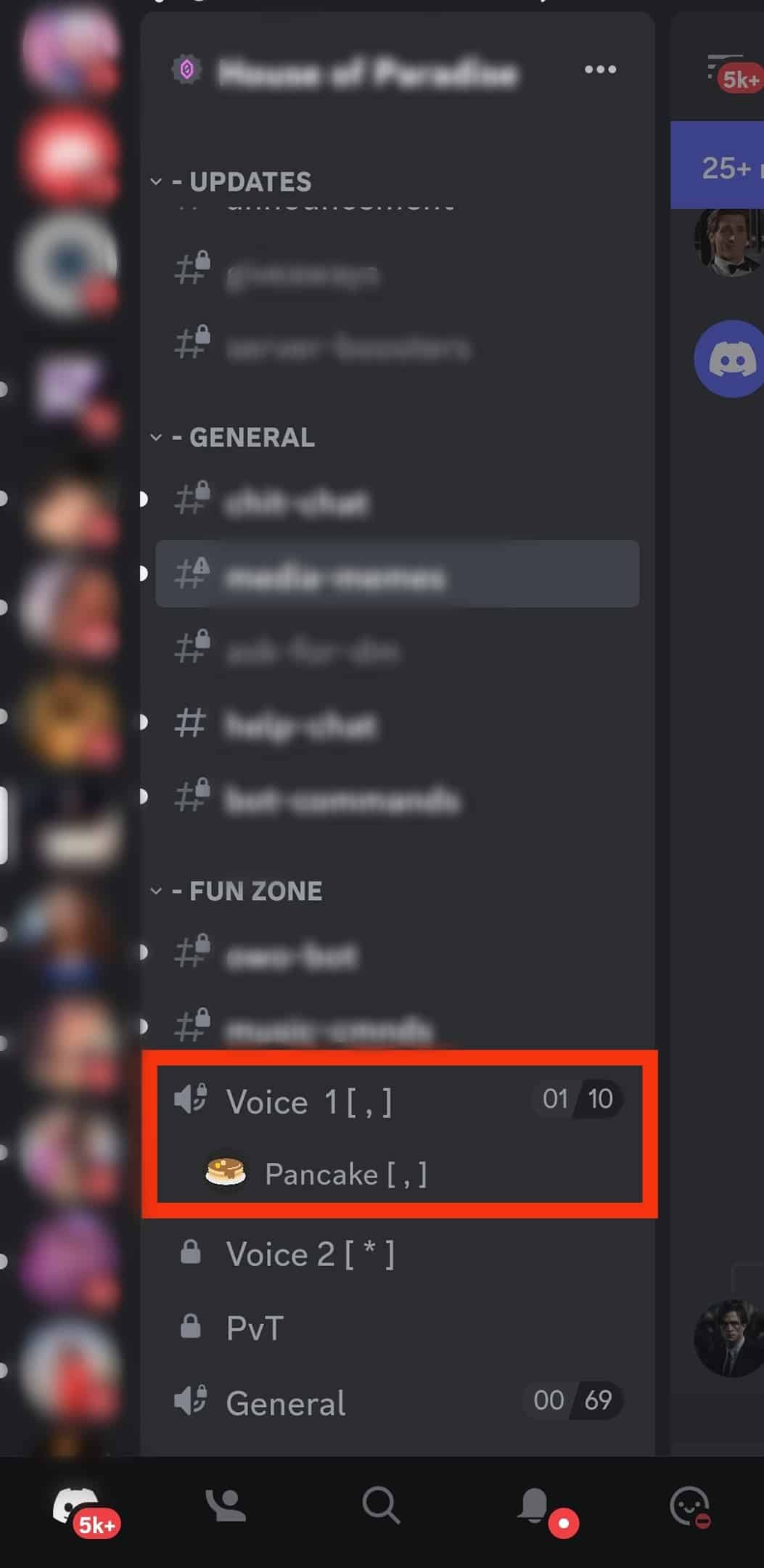 Click On A Voice Chat