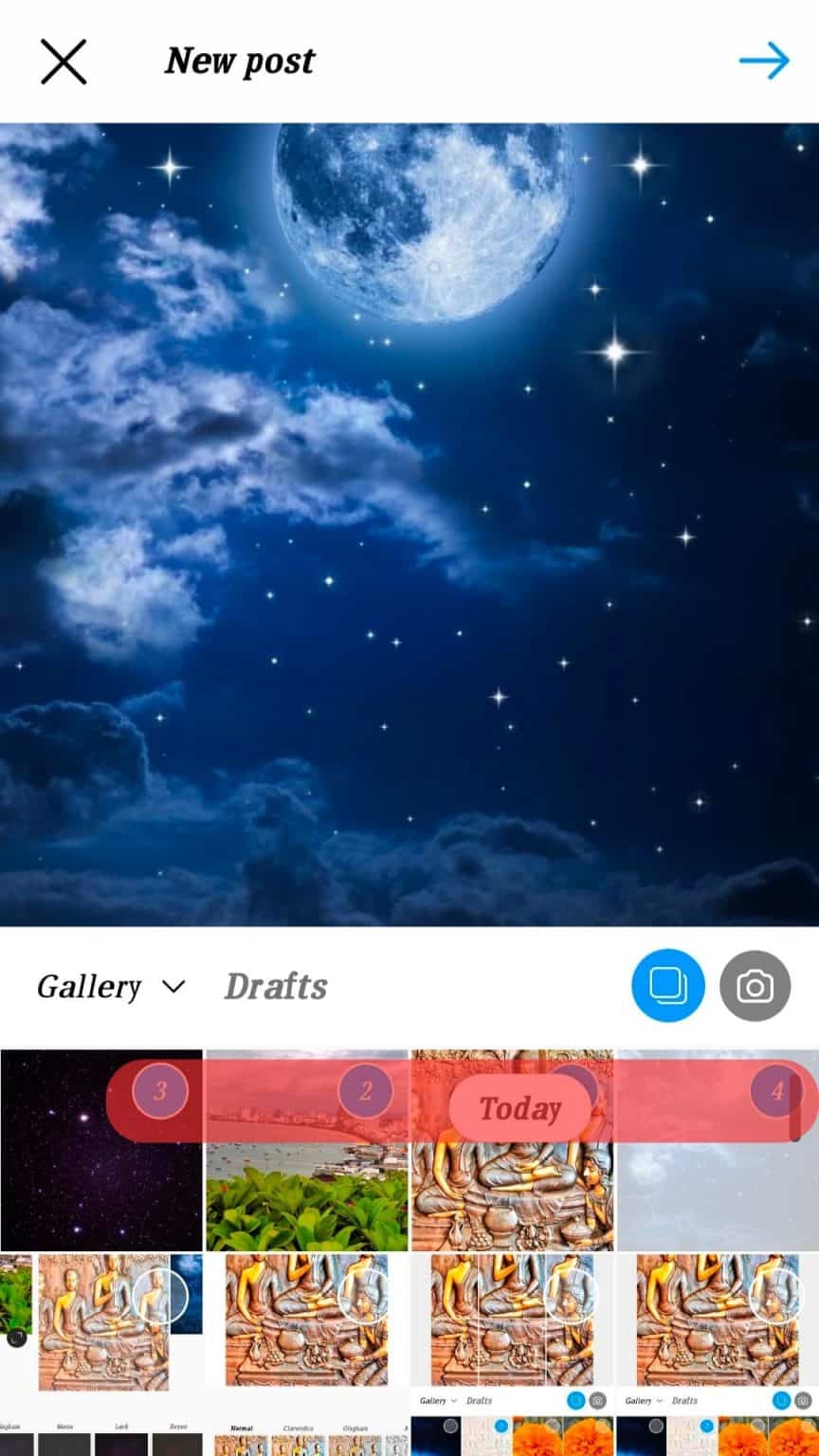 How To Post Multiple Landscape and Portrait Photos on Instagram ITGeared
