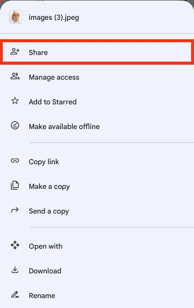 How To Share Google Drive Link on WhatsApp ITGeared