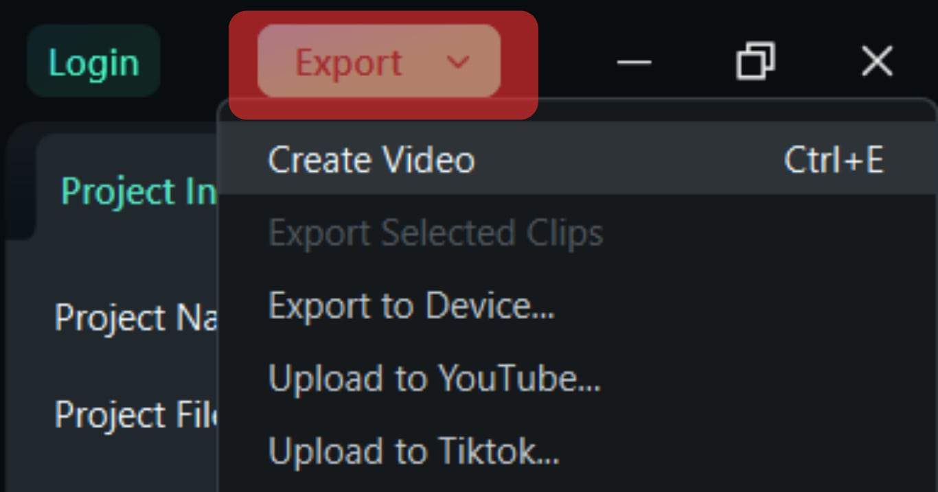 Click On The Export Button And Select The Appropriate Option.