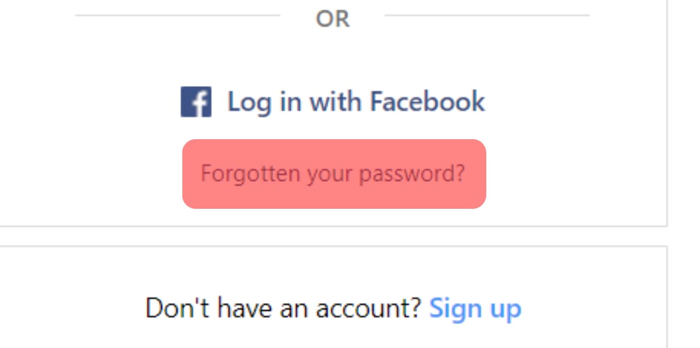 Click On The Forgotten Your Password Option On The Login Page.