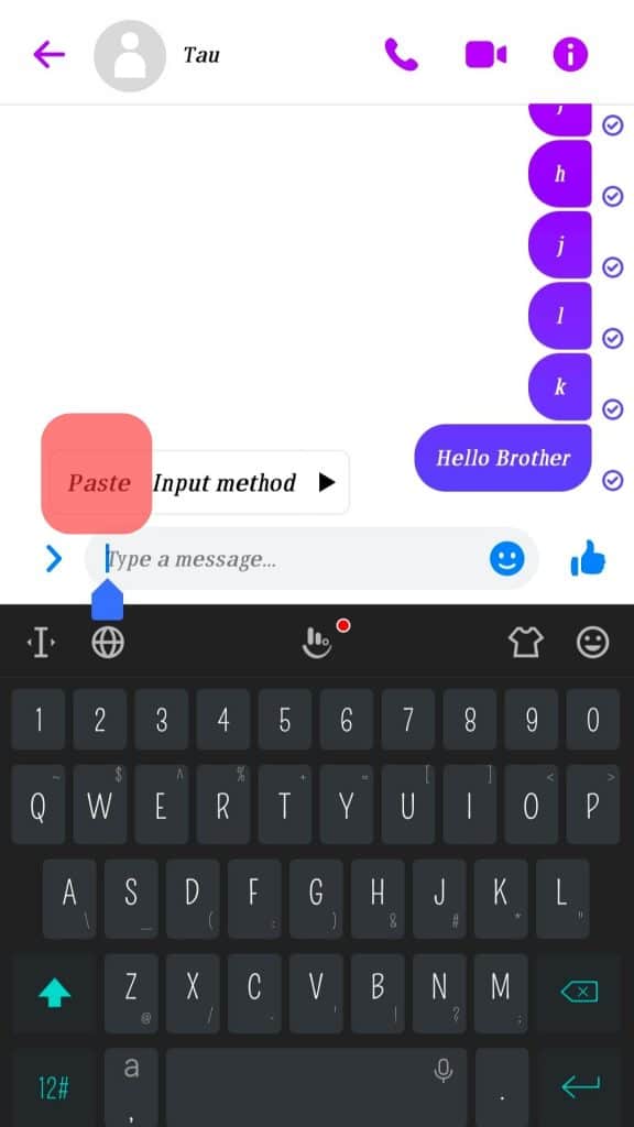 How To Copy and Paste on Messenger | ITGeared