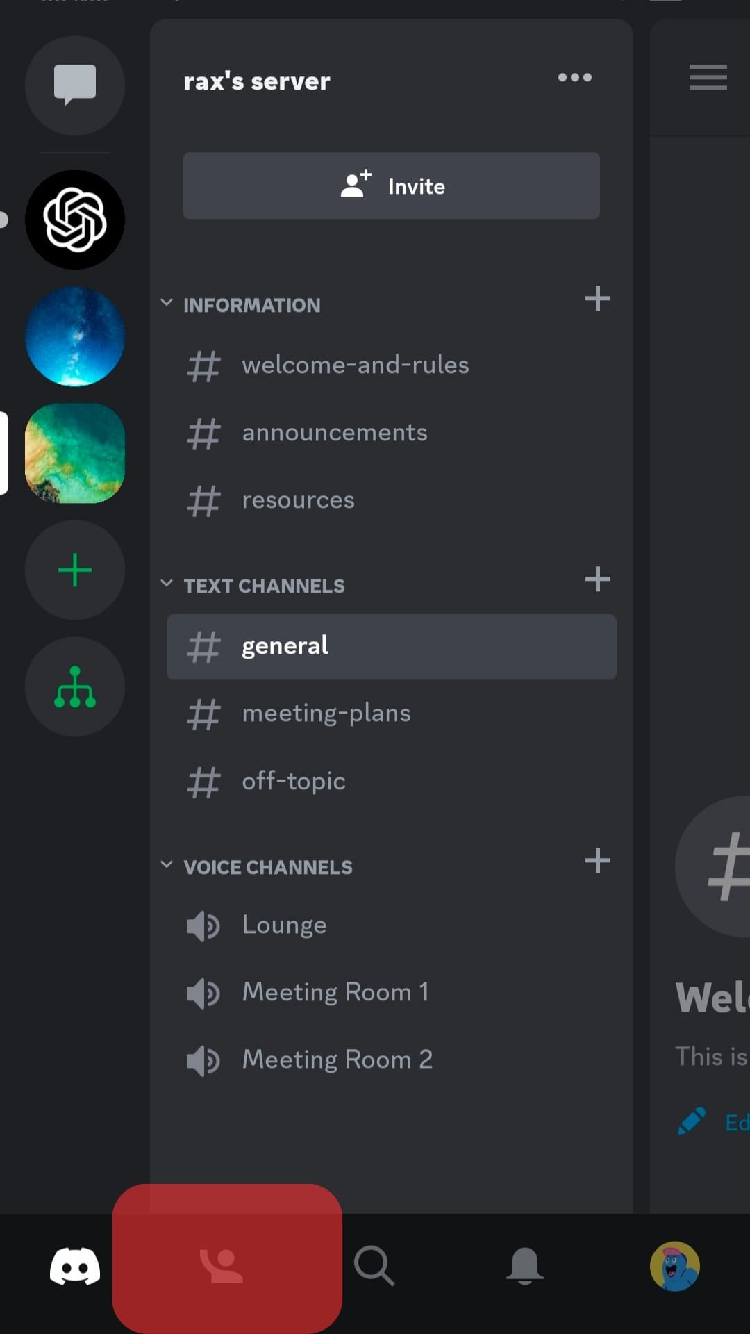 Click On The Person Icon Discord