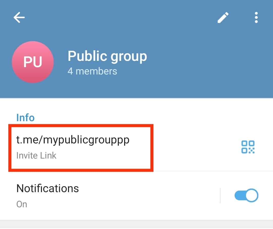Click On The Link Above Notifications