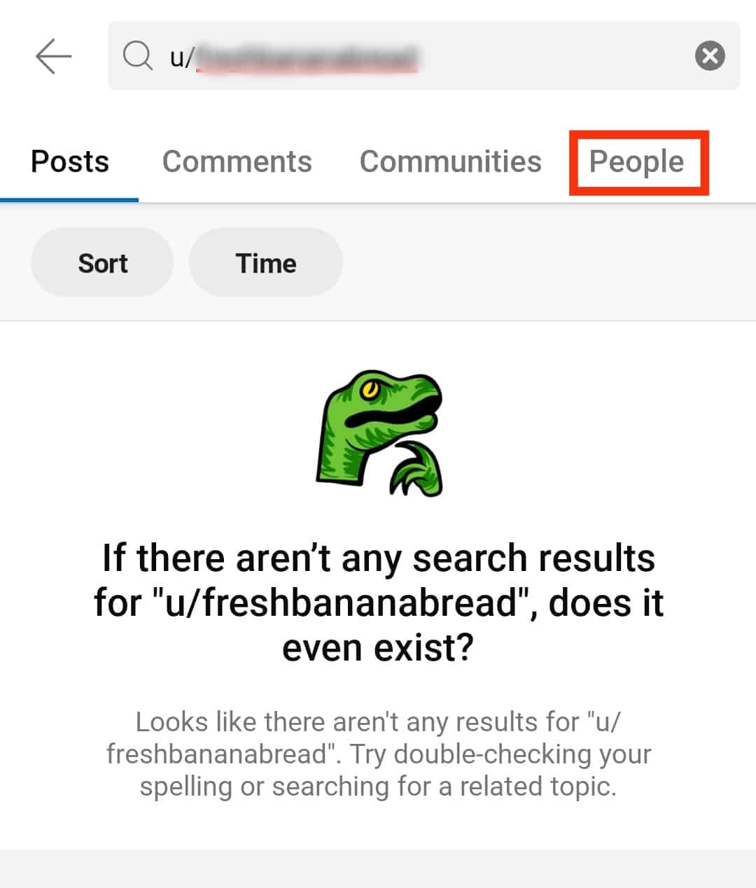 Click On The People Tab