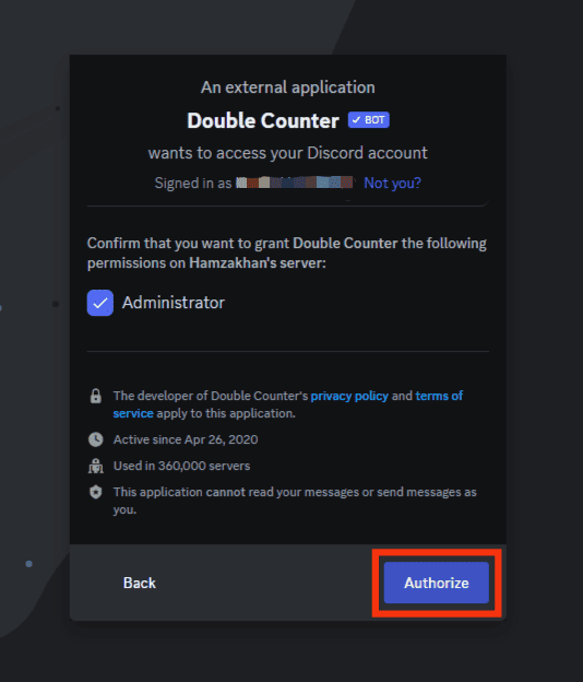 Double Counter - Discord Verification Bot