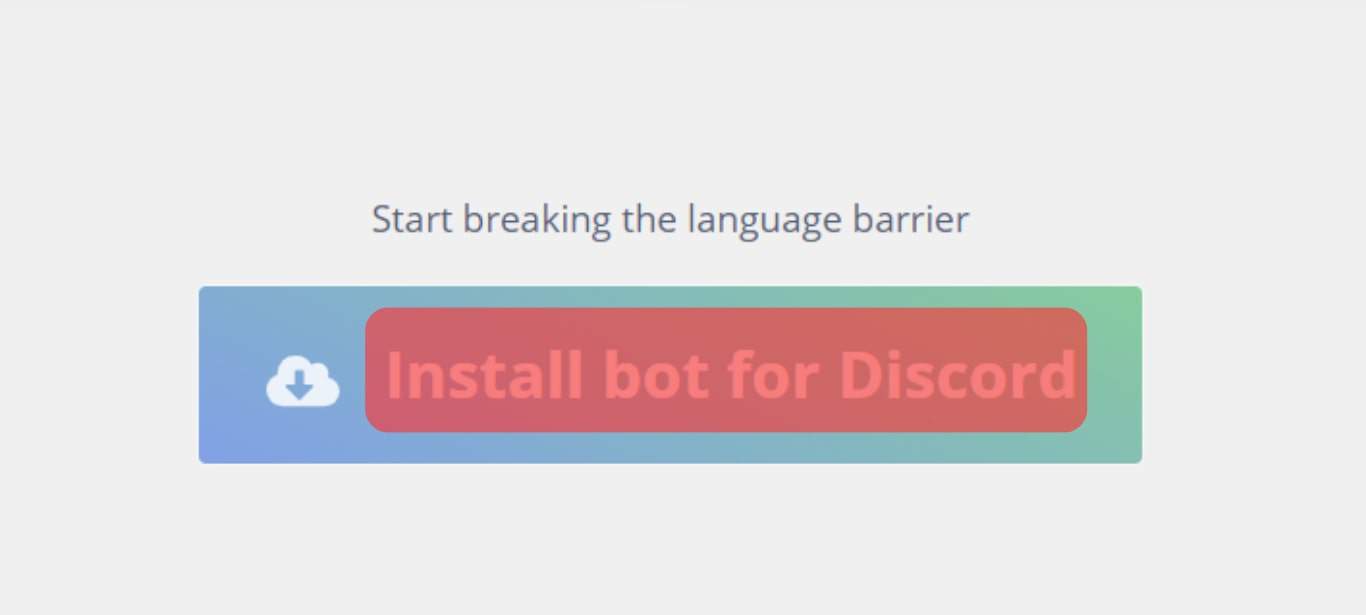 Click The Install Bot For Discord Link.
