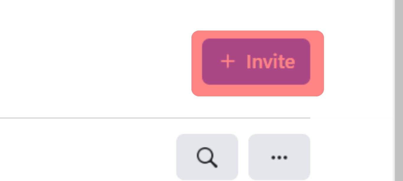 Click The Invite Option Below The Group’s Name.