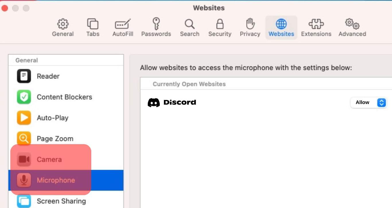 discord safari