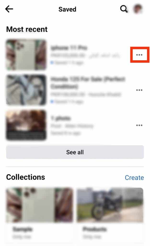 How To Delete Saved Items on Facebook Marketplace ITGeared