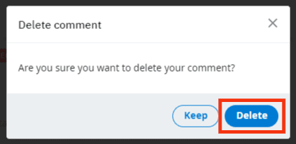 Confirm By Clicking Delete Once More