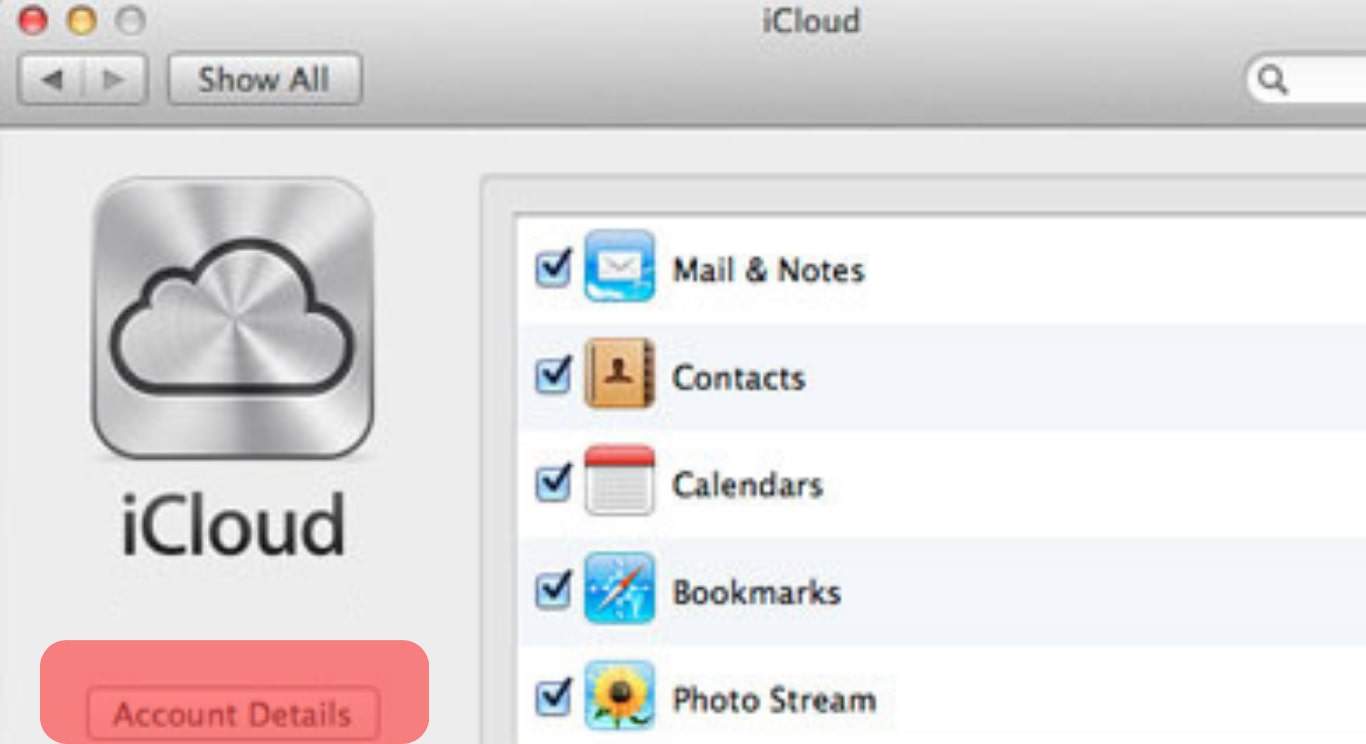 Confirm Same Icloud Account