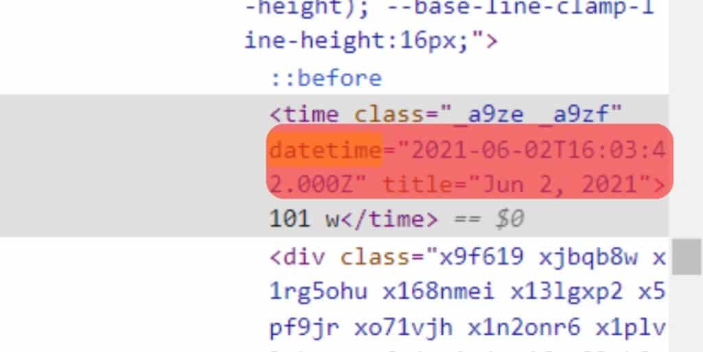 Copy The “Date-Time” Element