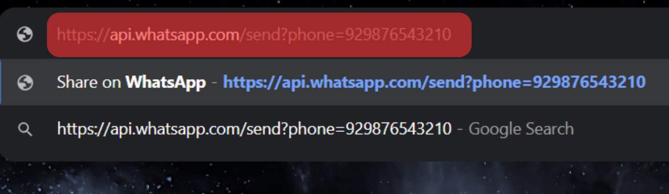 Copy This Link Http Sapi.whatsapp.com Send
