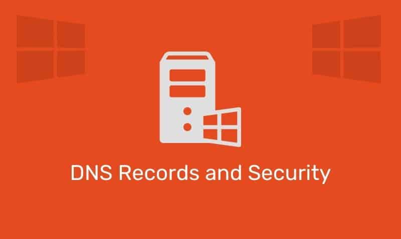Dns Records And Security