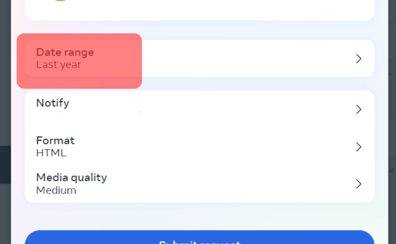 Date Range