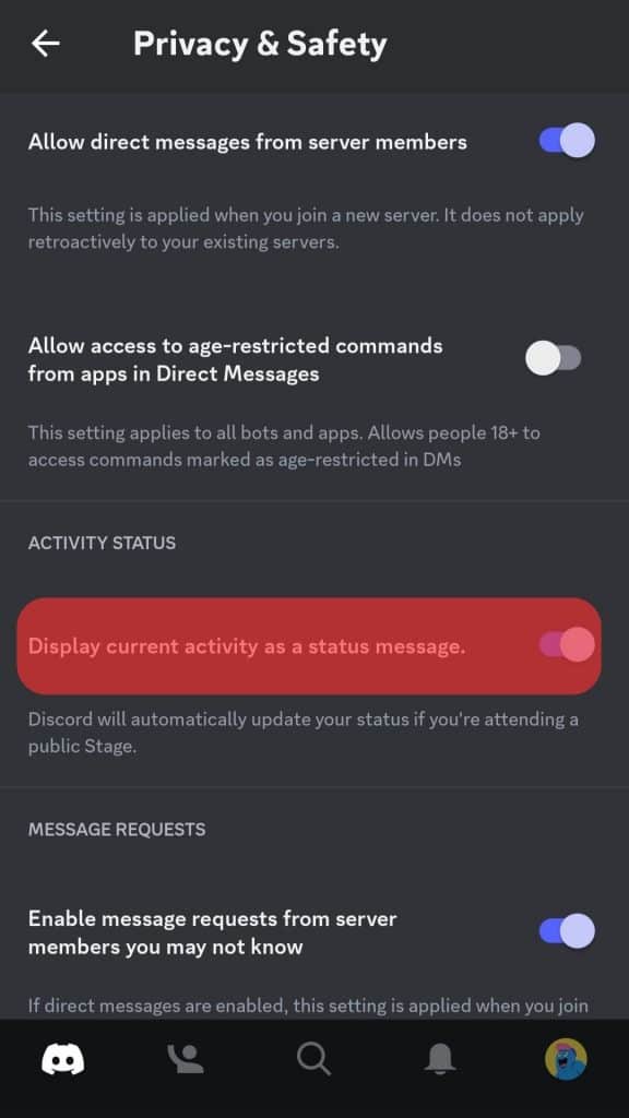 How To Remove Activity Status on Discord ITGeared