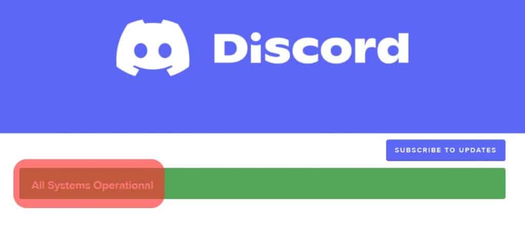 Discord Network Outage
