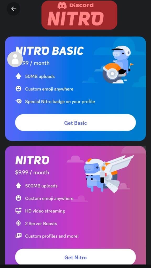 Discord Server Nitro Cost