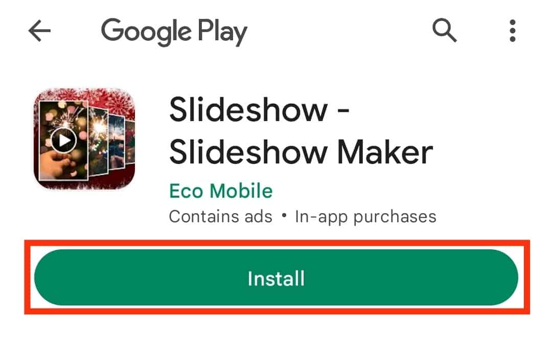 Download The Slideshow - Slideshow Maker App
