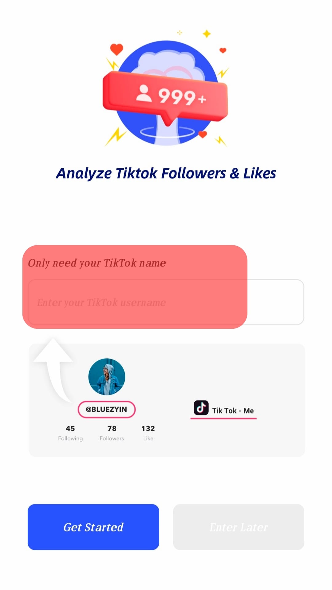 Download The App And Enter Your Tiktok Credentials
