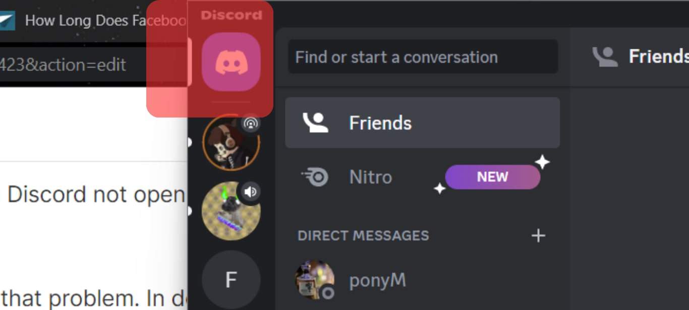 Drag And Drop Discord To The Desired Location