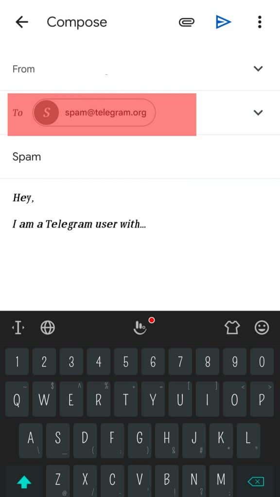 Email Telegram