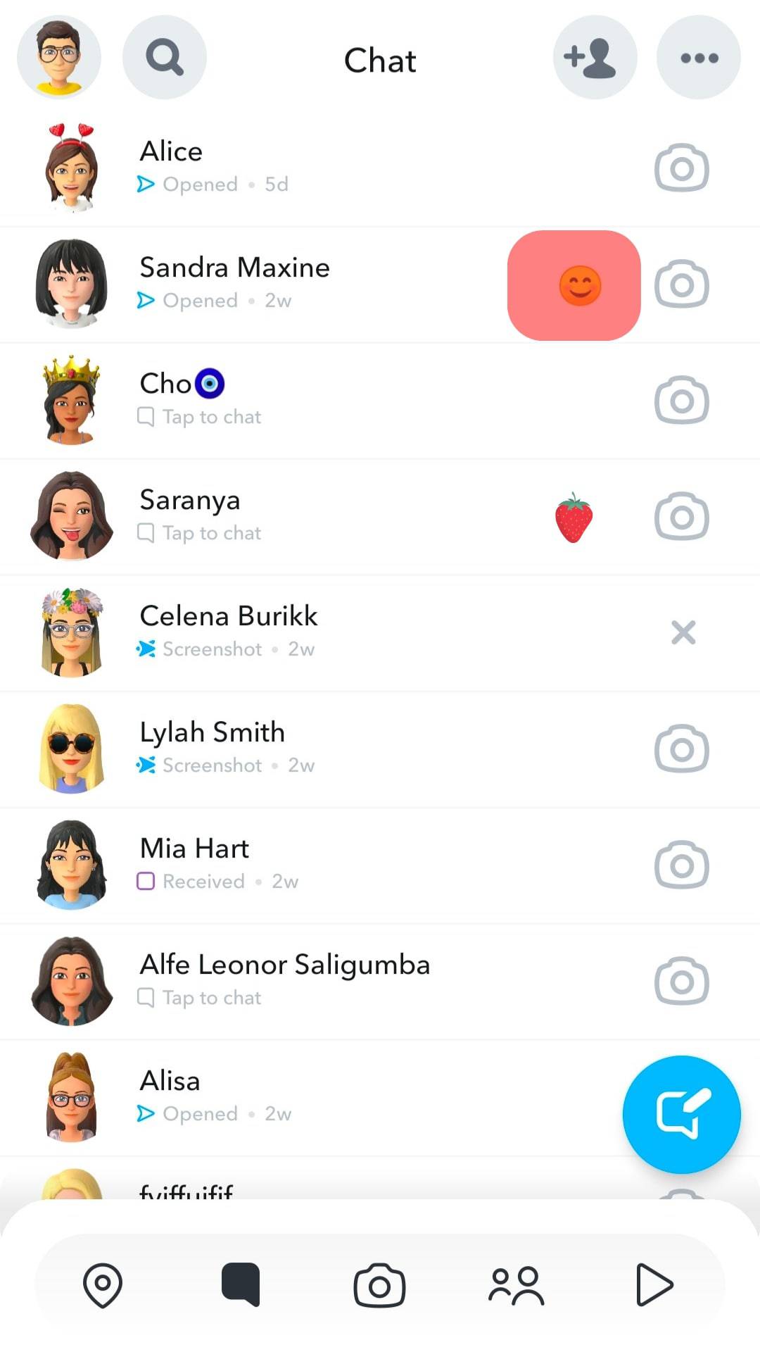 Emojis Mean On Snapchat’s Chat Screen