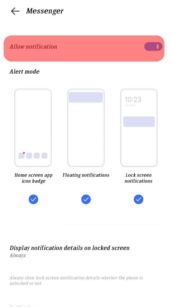 Ensure To Allow Notifications