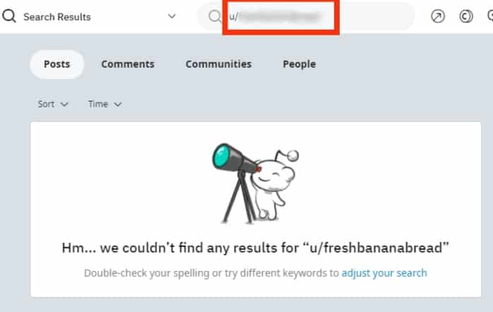 Enter Reddit Username